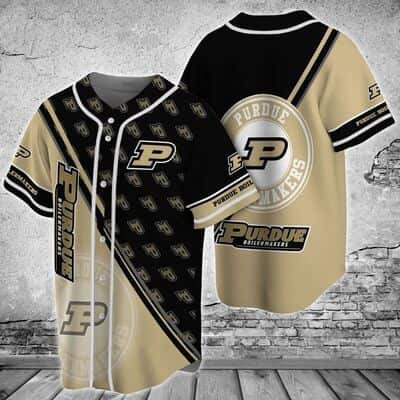 Awesome NCAA Purdue Boilermakers Baseball Jersey Gift For Sporty Husband