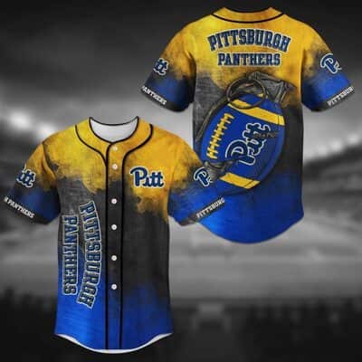 Awesome NCAA Pitt Panthers Baseball Jersey Grenade Gift For Dad From Daughter