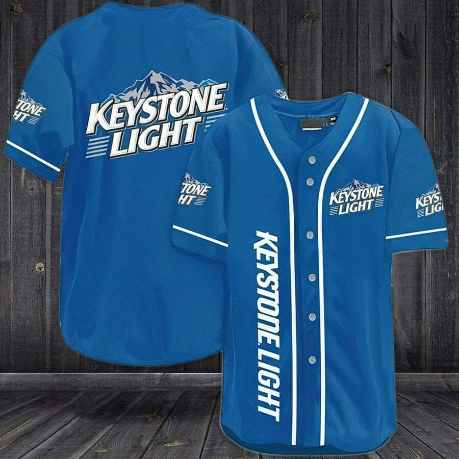 Beers Blue Softball Jersey