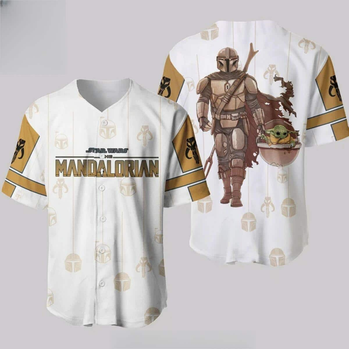 Custom Star Wars Bobba Fett Baseball Jersey - Jomagift