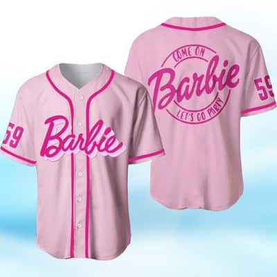 Basic Barbie Baseball Jersey Come On Barbie Let's Go Party Gift For Fans