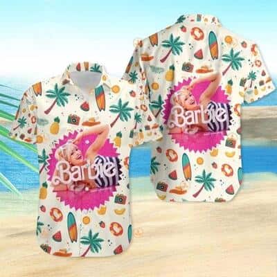Summer Barbie Hawaiian Shirt Trending Movie Gift For Beach Trip
