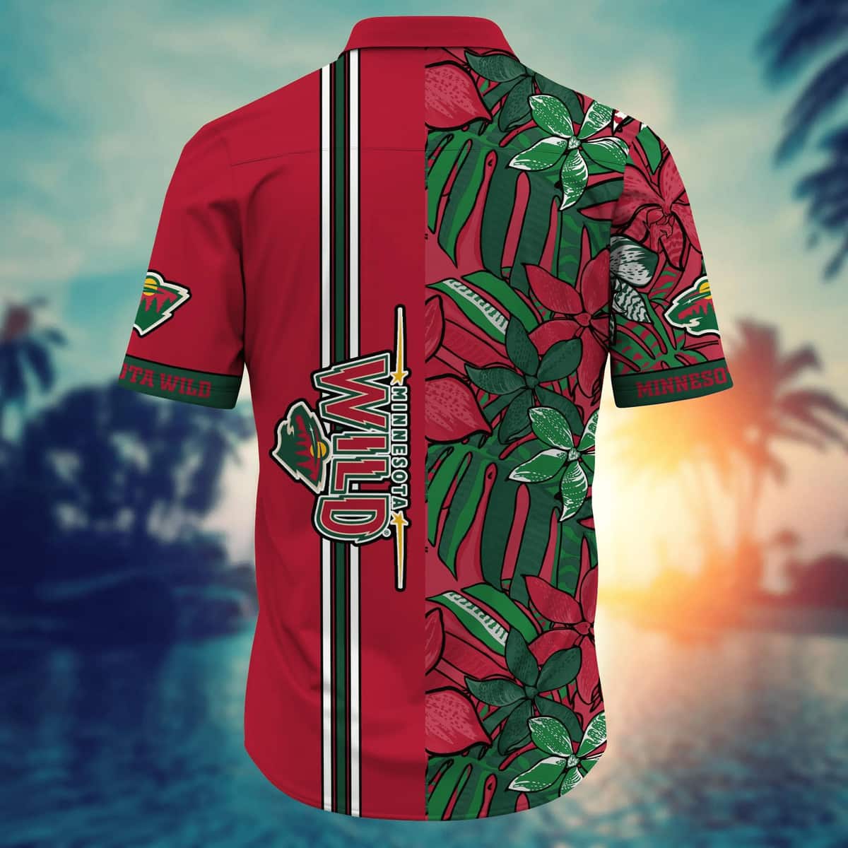 Basic Aloha NHL Minnesota Wild Hawaiian Shirt Gift For Best Friend