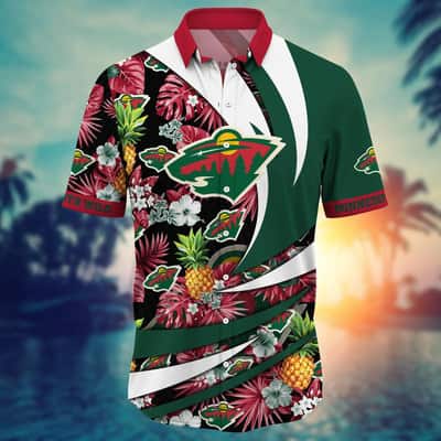 Tropical Aloha NHL Minnesota Wild Hawaiian Shirt Pineapple Gift For Best Friend