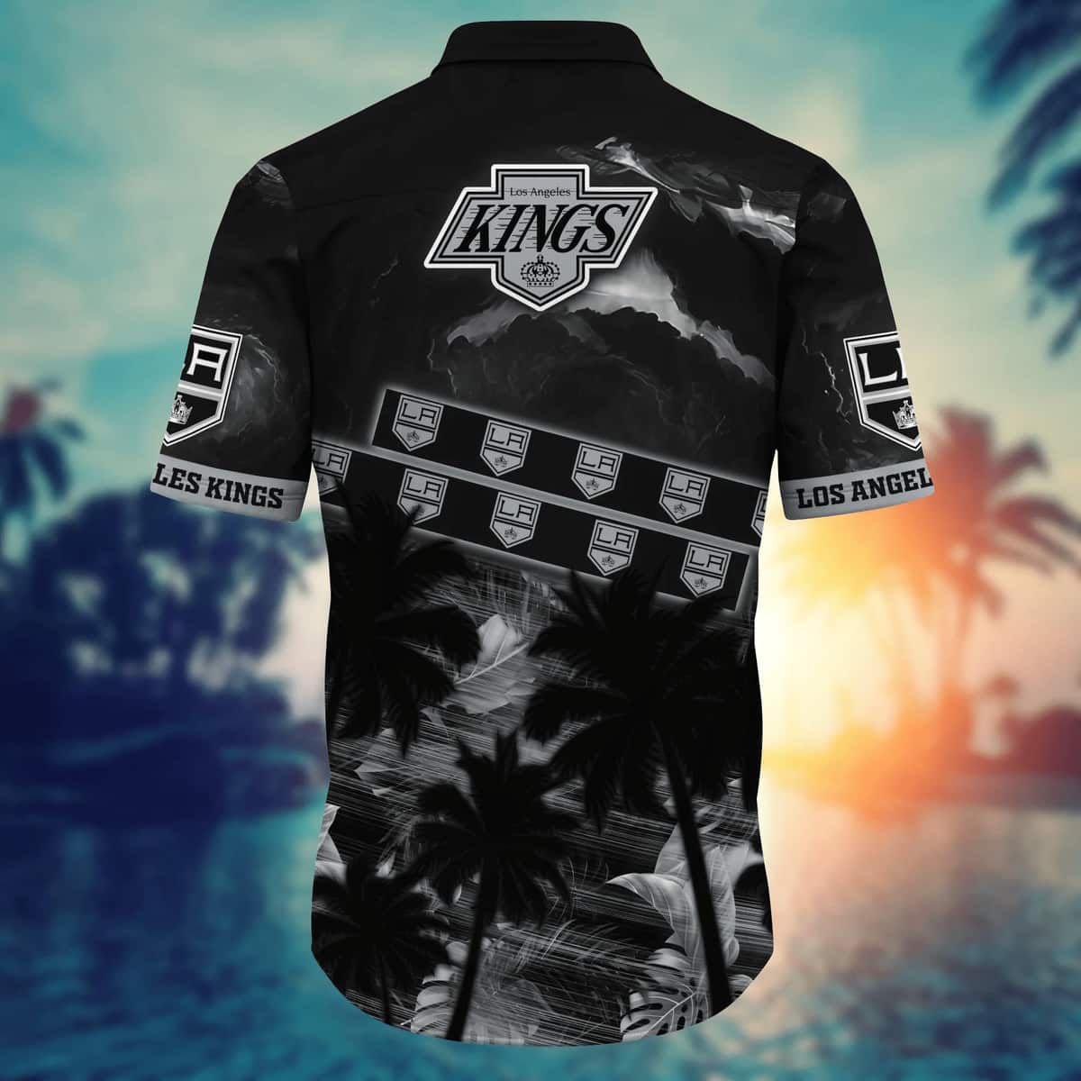 Vintage Aloha NHL Los Angeles Kings Hawaiian Shirt Trendy Summer Gift For Family