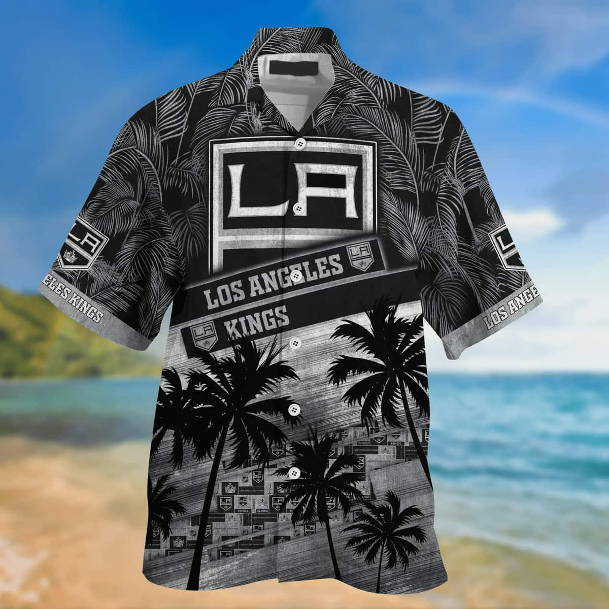 Vintage Aloha NHL Los Angeles Kings Hawaiian Shirt Trendy Summer Gift For  Family