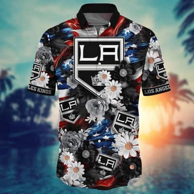 Floral Aloha NHL Los Angeles Kings Hawaiian Shirt Gift For Summer Lovers
