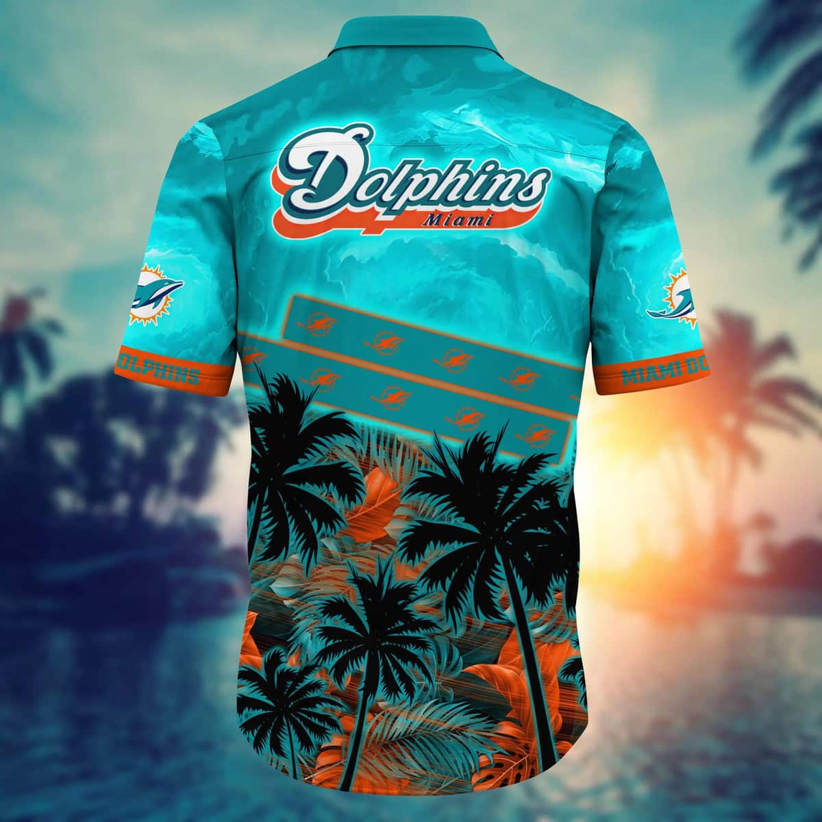 Vintage Aloha NFL Miami Dolphins Hawaiian Shirt Summer Vacation Gift For Boyfriend