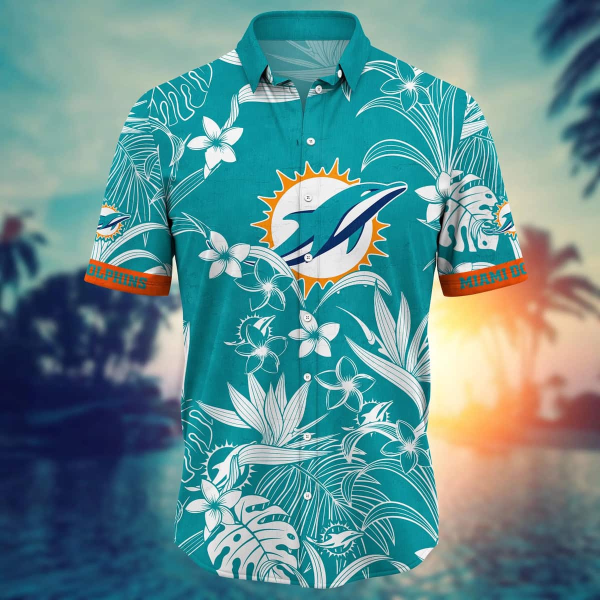 Classic Aloha NFL Miami Dolphins Hawaiian Shirt Summer Gift For Friend
