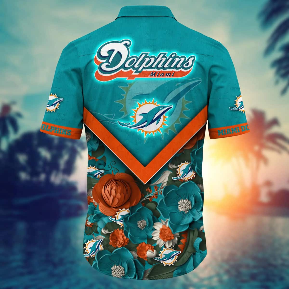 Floral Aloha NFL Miami Dolphins Hawaiian Shirt Best Gift For Friend