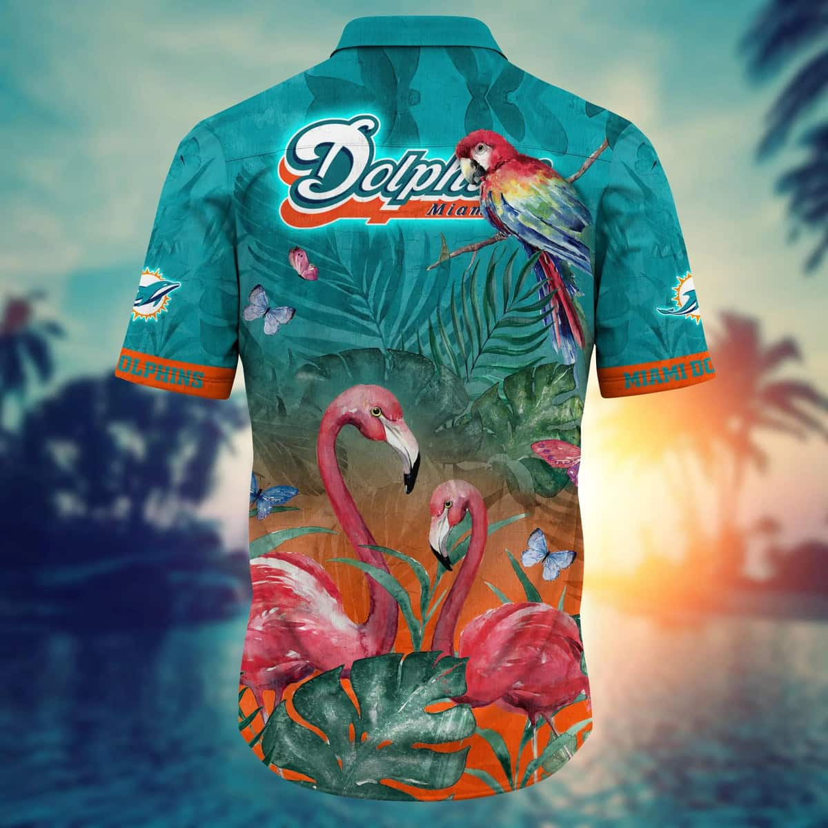 Miami Dolphins NFL Hawaiian Shirt Star Pattern Best Trend Summer Gift