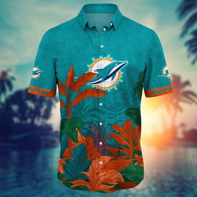 Tropical Aloha NFL Miami Dolphins Hawaiian Shirt Special Summer Gift For Boyfriend