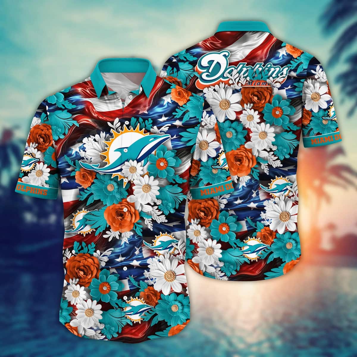 Floral Aloha NFL Miami Dolphins Hawaiian Shirt Trendy Summer Gift For Friend
