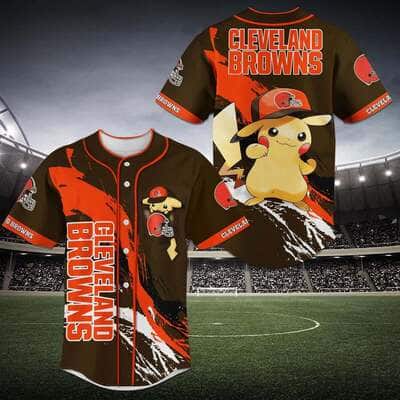 Awesome NFL Cleveland Browns Baseball Jersey Gift For Boyfriend