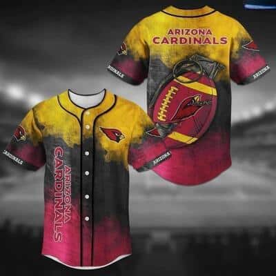 Stylish NFL Arizona Cardinals Baseball Jersey Gift For Football Lovers