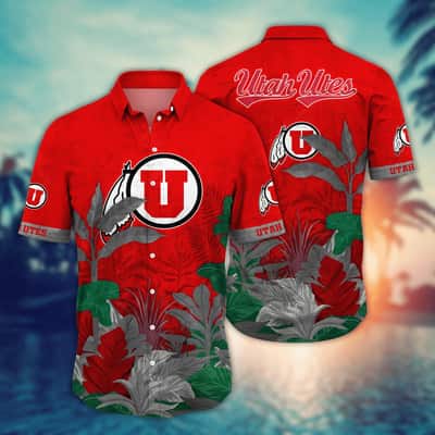 Tropical Aloha NCAA Utah Utes Hawaiian Shirt Summer Gift For Friends