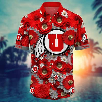 Special Aloha NCAA Utah Utes Hawaiian Shirt Trendy Summer Gift For Dad