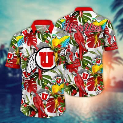 Colorful Aloha NCAA Utah Utes Hawaiian Shirt Summer Gift For Grandpa