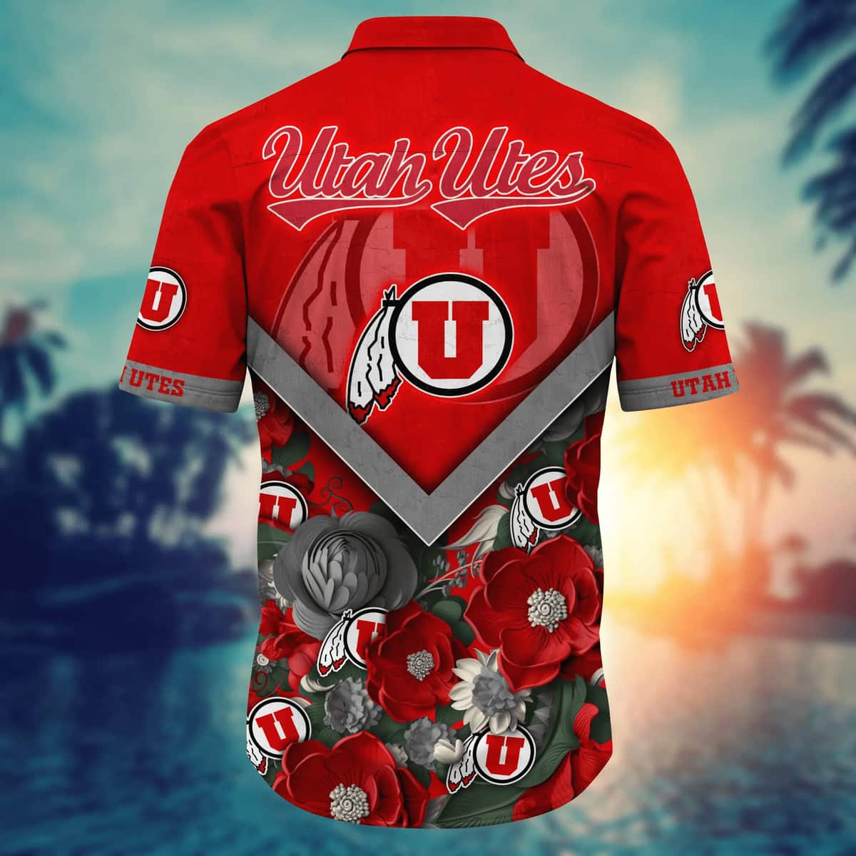 Stylish Aloha NCAA Utah Utes Hawaiian Shirt Trendy Summer Gift For Best Friend