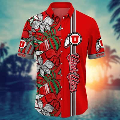 Cool Aloha NCAA Utah Utes Hawaiian Shirt Summer Holiday Gift For Friend