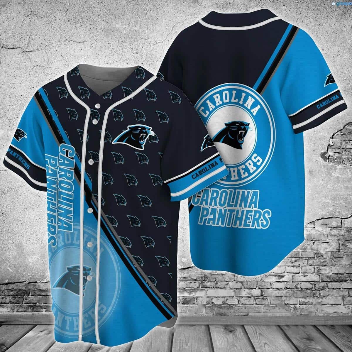 Awesome NFL Carolina Panthers Baseball Jersey Gift For Football Lovers