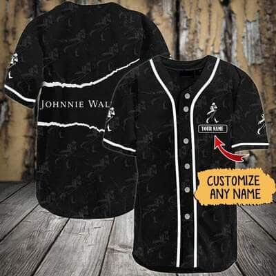 Custom Johnnie Walker Baseball Jersey Gift For Whisky Lovers