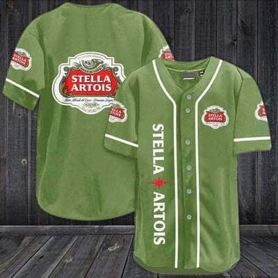 Basic Stella Artois Baseball Jersey Gift For Husband
