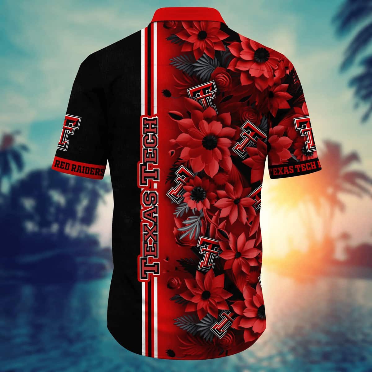 Trending Aloha NCAA Texas Tech Red Raiders Hawaiian Shirt Beach Lovers Gift