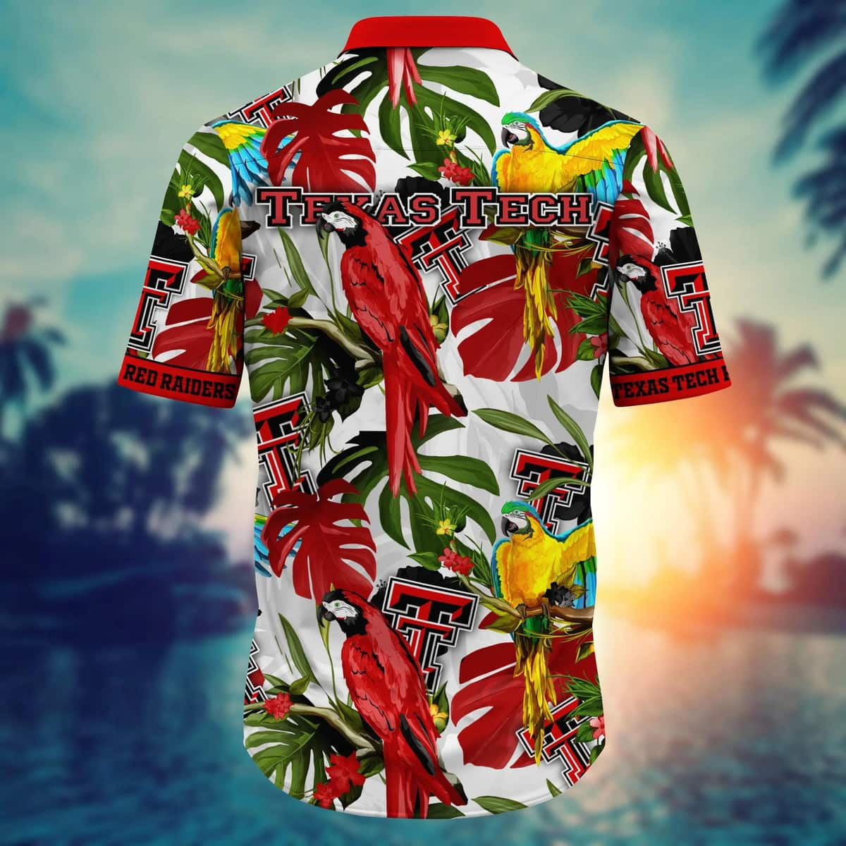 NCAA Texas Tech Red Raiders Hawaiian Shirt Aloha Forest Gift For