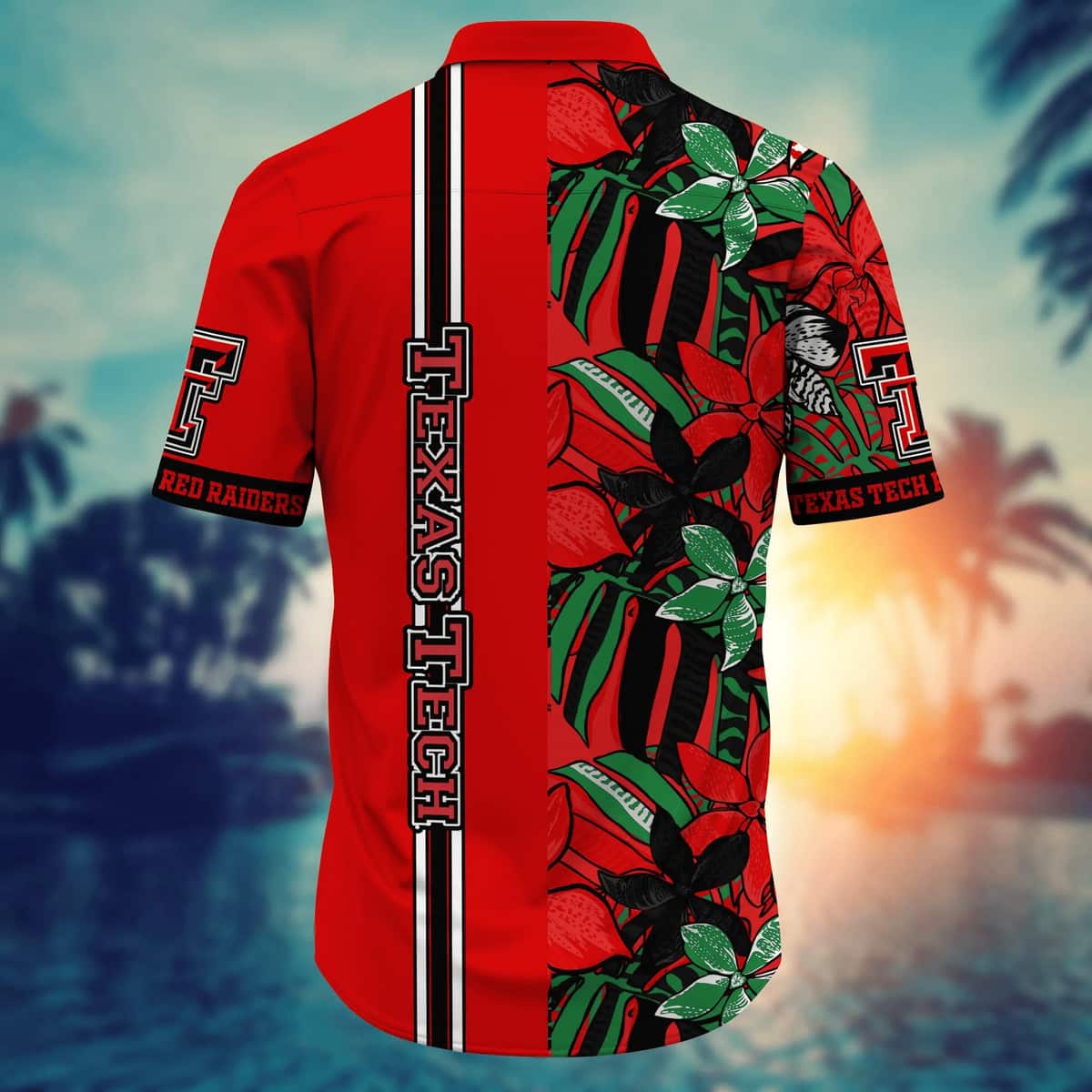 Aloha NCAA Texas Tech Red Raiders Hawaiian Shirt Summer Holiday Gift For Friend