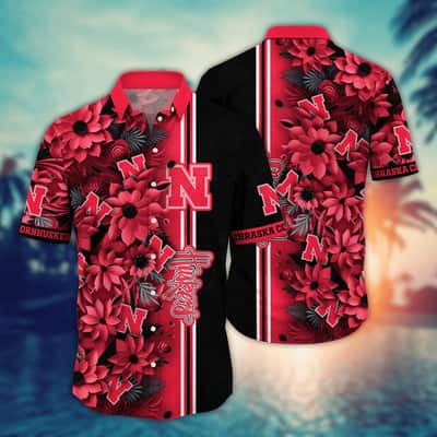 Trending Aloha Nebraska Cornhuskers NCAA Hawaiian Shirt Beach Lovers Gift