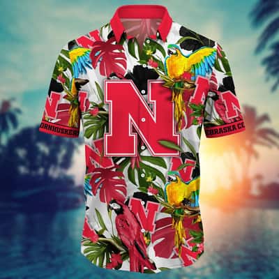 Tropical Aloha NCAA Nebraska Cornhuskers Hawaiian Shirt Summer Holiday Gift