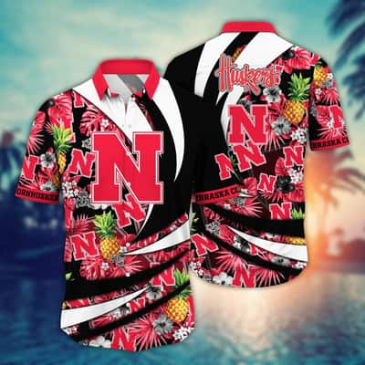 Colorful Aloha NCAA Nebraska Cornhuskers Hawaiian Shirt Trendy Summer Gift For Dad