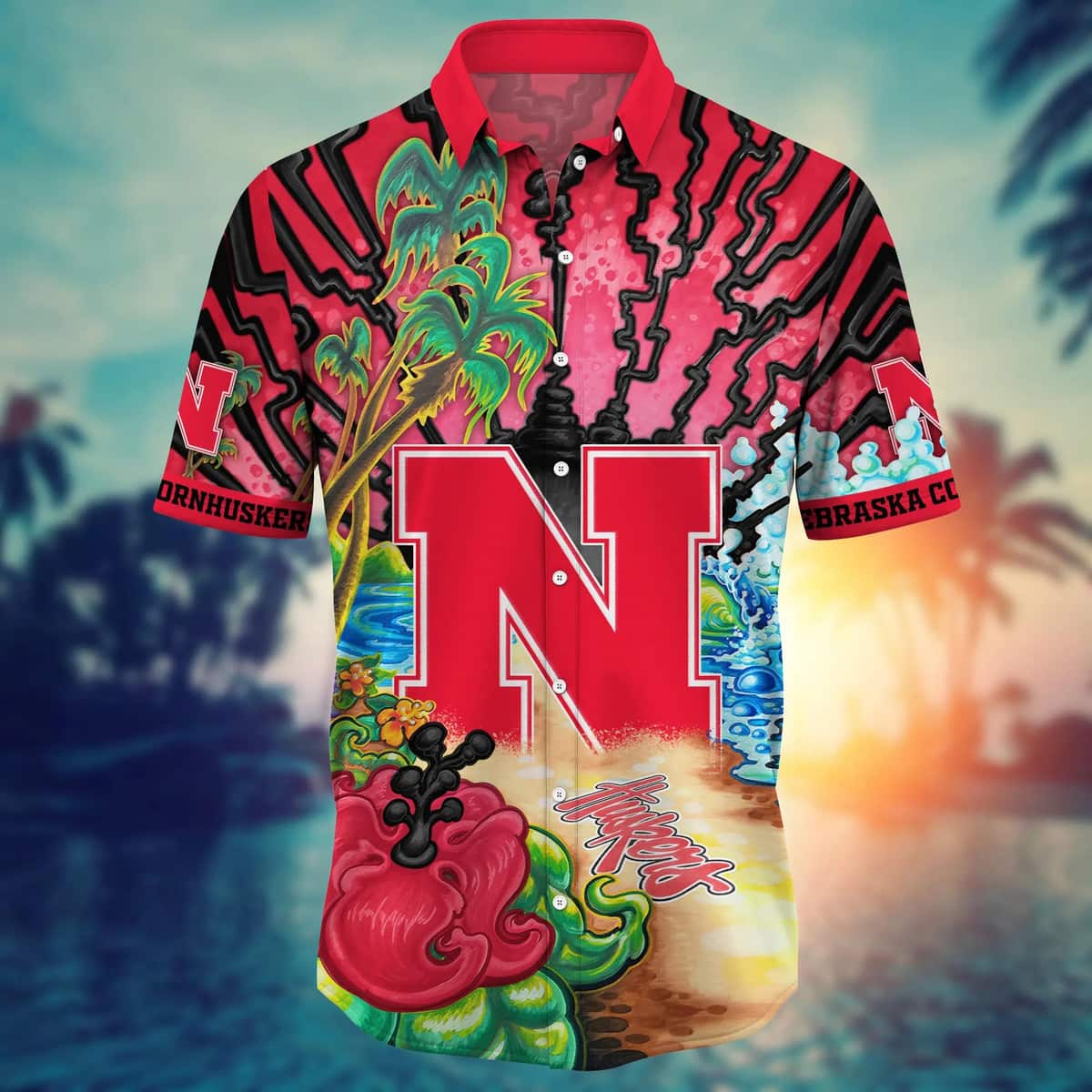 New York Mets Tropical Floral Custom Name Aloha Hawaiian Shirt