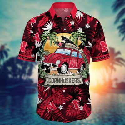 NCAA Nebraska Cornhuskers Hawaiian Shirt Summer Holiday Gift For Cool Dad