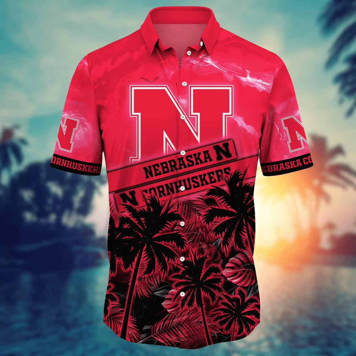 Cool Aloha NCAA Nebraska Cornhuskers Hawaiian Shirt Practical