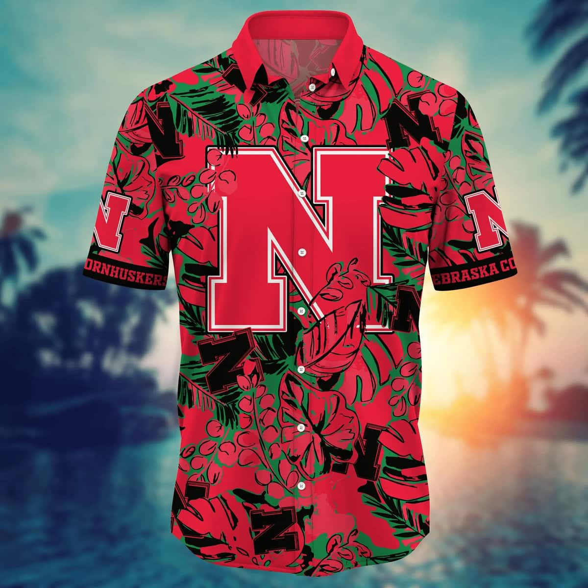 Nfl Arizona Cardinals Custom Name Coconut Tree Red Trendy Hawaiian Shirt  Aloha Shirt - Trendy Aloha