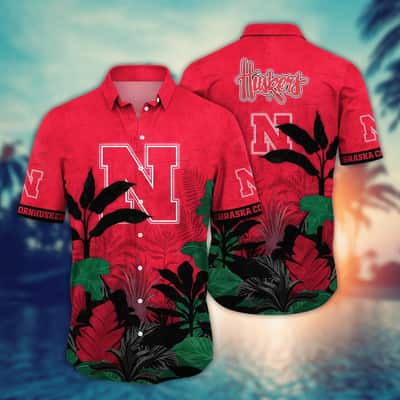 Tropical Aloha NCAA Nebraska Cornhuskers Hawaiian Shirt Trendy Summer Gift For Best Friend