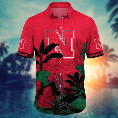 Tropical Aloha NCAA Nebraska Cornhuskers Hawaiian Shirt Trendy Summer Gift For Best Friend
