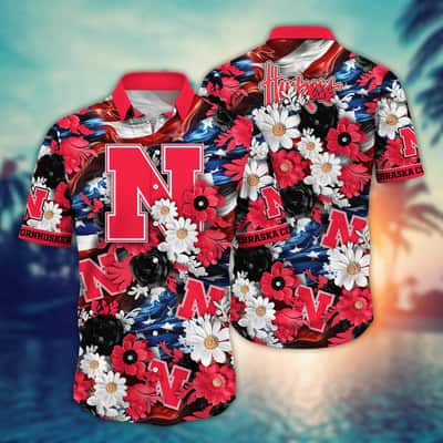 NCAA Nebraska Cornhuskers Hawaiian Shirt Independence Day Gift For Best Friend