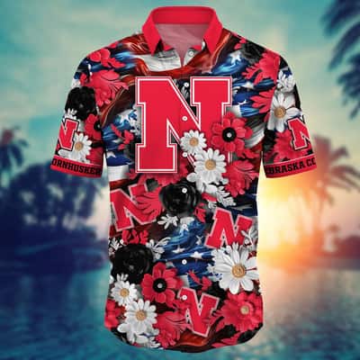 NCAA Nebraska Cornhuskers Hawaiian Shirt Independence Day Gift For Best Friend