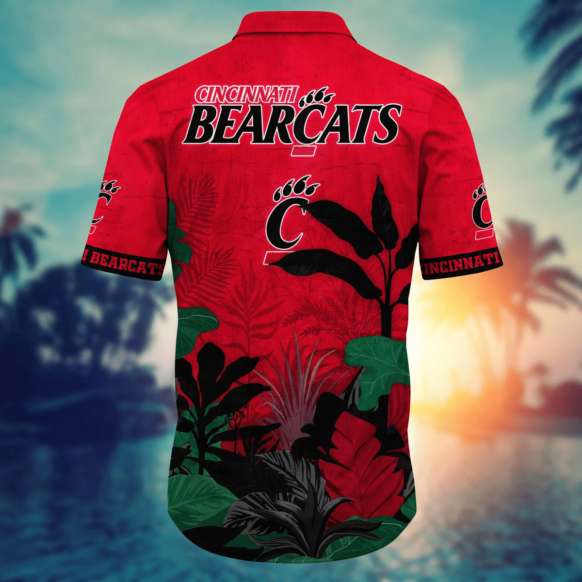 NCAA Cincinnati Bearcats Hawaiian Shirt Tropical Forest Gift For