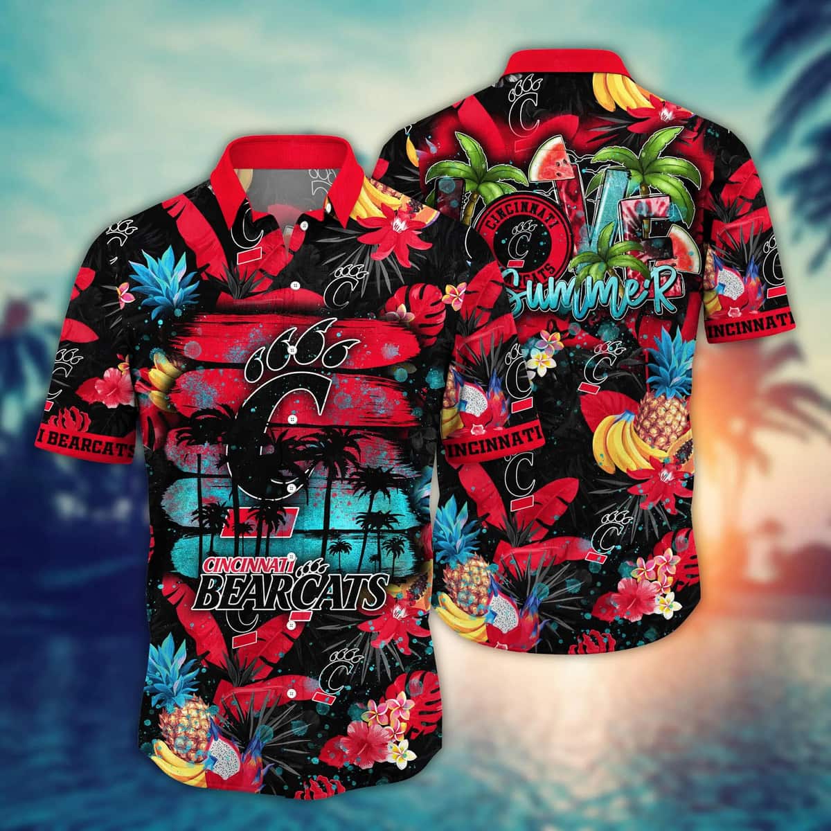 Colorful Aloha Cincinnati Bearcats NCAA Hawaiian Shirt Best Gift For Fans