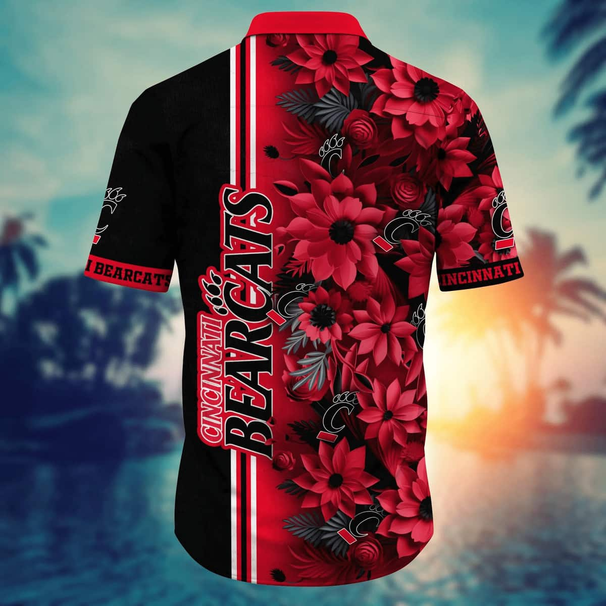 Buccaneers Hawaiian Shirt Star Hibiscus Flower Tampa Bay