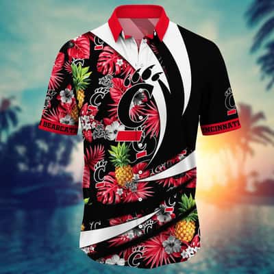 Stylish Aloha NCAA Cincinnati Bearcats Hawaiian Shirt Gift For Beach Lovers