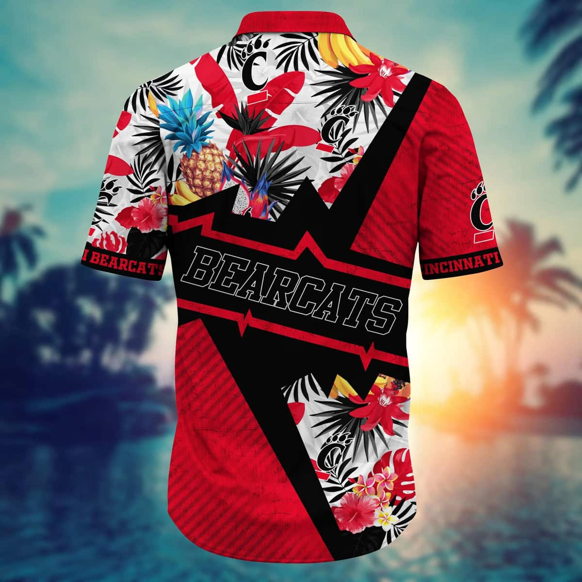 NCAA Cincinnati Bearcats Hawaiian Shirt Tropical Forest Gift For