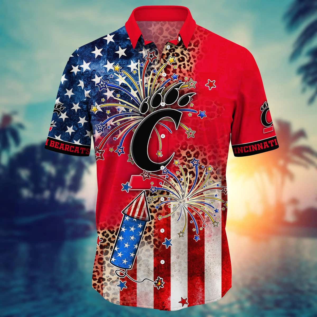 Trending] New Custom Cincinnati Bearcats Jersey Red Retro