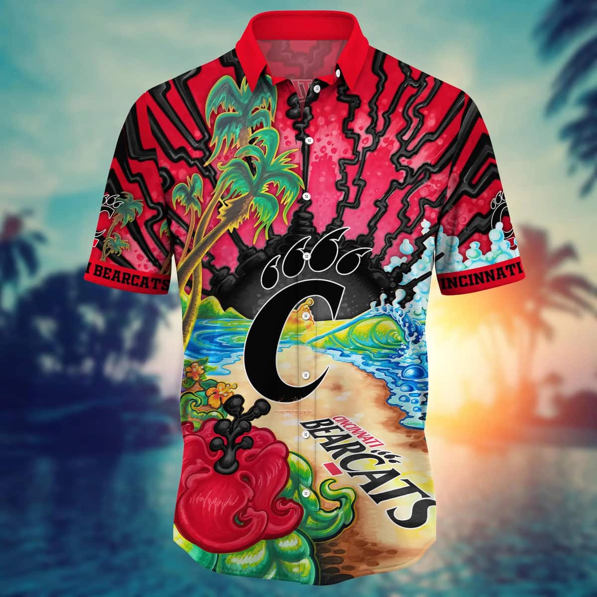 NCAA Cincinnati Bearcats Hawaiian Shirt Summer Holiday Best Family Gift