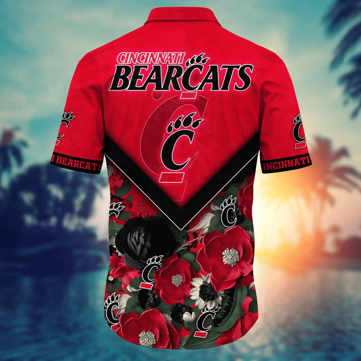 Stylish Aloha Cincinnati Bearcats NCAA Hawaiian Shirt Gift For Beach Holiday