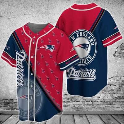 NFL New England Patriots Baseball Jersey Best Gift For Football Lovers